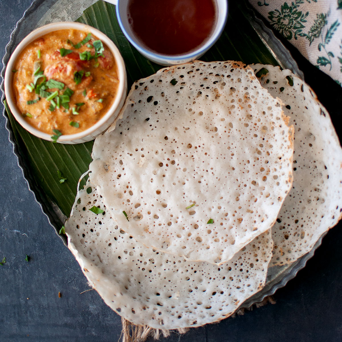 Instant Appam Recipe with Yeast | Cook's Hideout