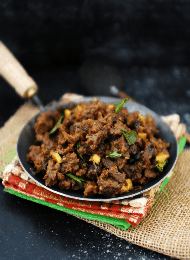 Kerala Style Beef Fry | MariasMenu