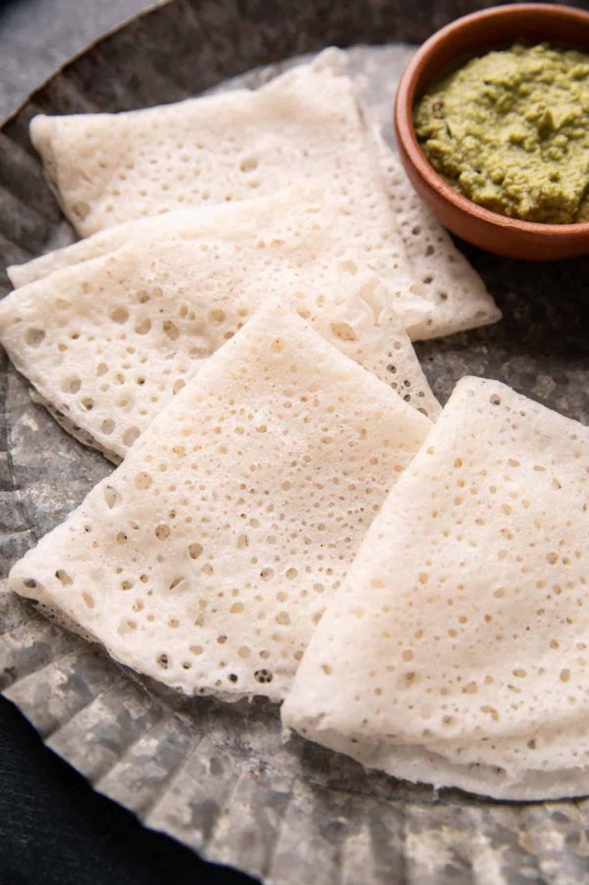Neer Dosa | Lacy Rice Crepes - My Food Story