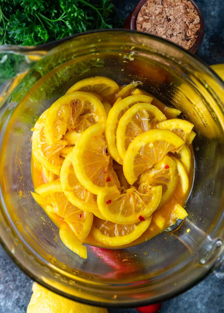 Lemon Pickle (Quick Pickle Recipe | Silk Road Recipes