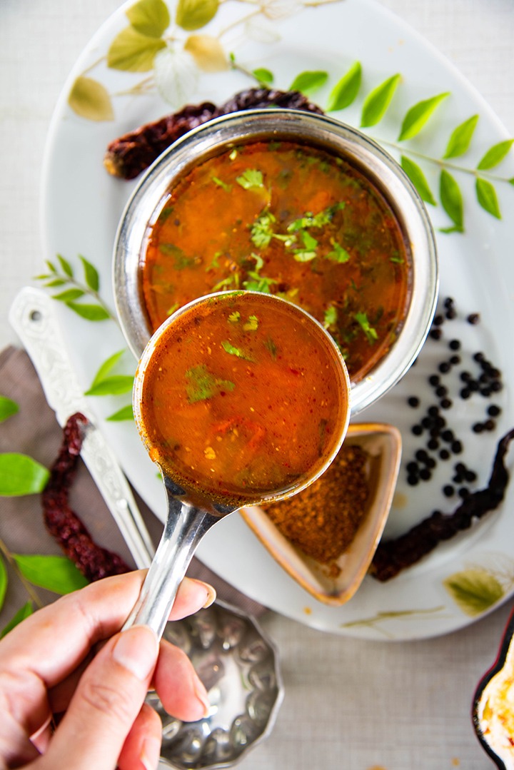 Tomato Rasam - Tomato Charu - My Tasty Curry