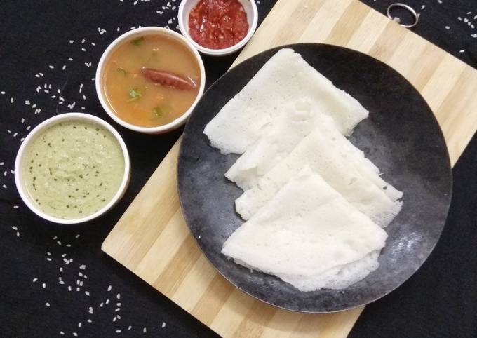 Neer Dosa Recipe by Rajeshree Shah (Homechef), Gujarat - Cookpad