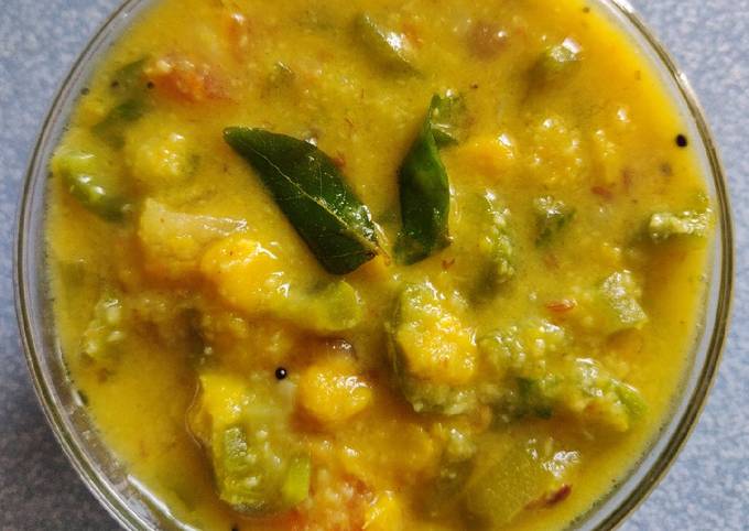 Peerkangai Kootu Ridge Gourd Curry Recipe by Head Over Meals by Dipika  Ravichandran - Cookpad
