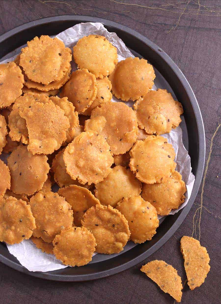 How to make Nippattu Rice Crackers