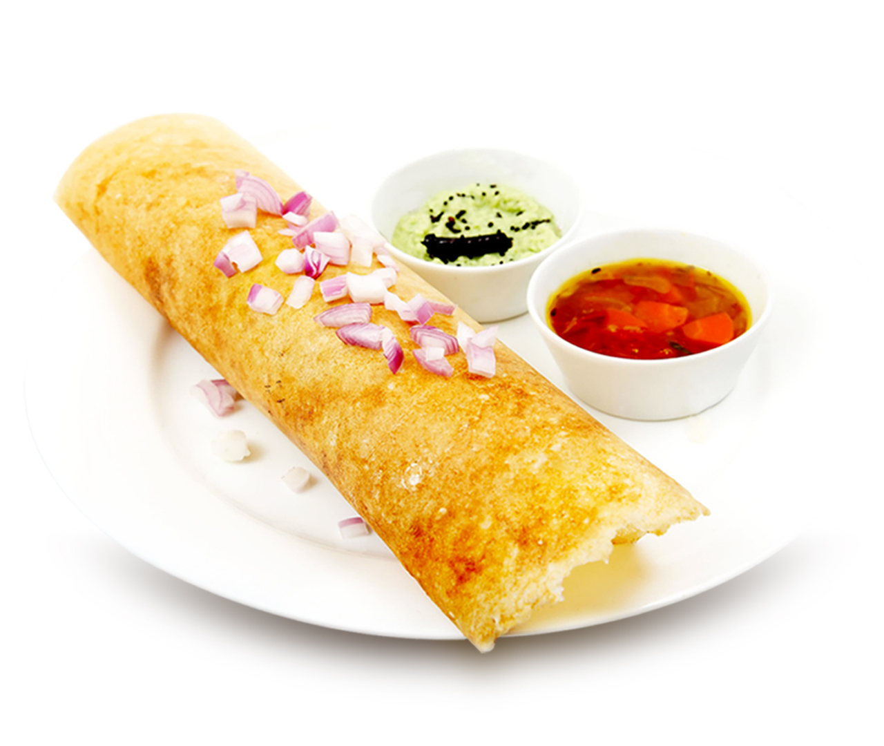 Steps by steps making Dosai