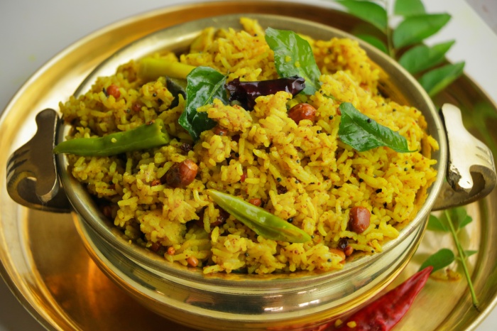 Tamarind Rice | Prasadam Style Recipe | Prasadam Pulihora | Vismai Food